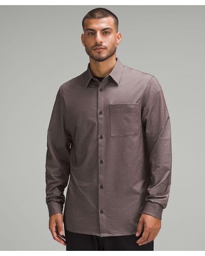 lululemon – Commission Long-Sleeve Shirt Oxford – / – - Brown