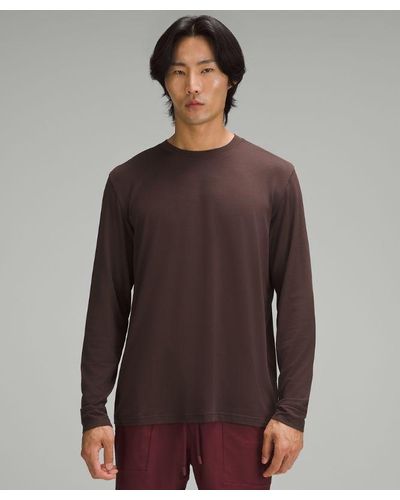 lululemon – License To Train Relaxed-Fit Long-Sleeve Shirt – – - Brown