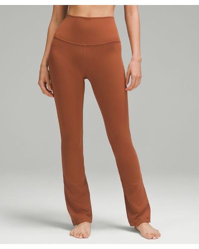 lululemon Aligntm High-rise Mini-flare Trousers Extra Short - Brown