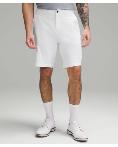 lululemon Abc Classic-fit Golf Shorts 9" - White