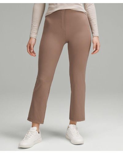 lululemon Smooth Fit Pull-on High-rise Cropped Trousers - Multicolour
