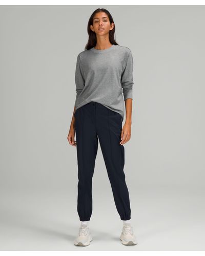 lululemon All Yours Long-sleeve Shirt - Color Gray - Size 12