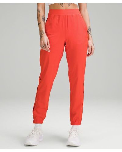 lululemon – Adapted State High-Rise Joggers Airflow – /Neon – - Red