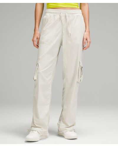 lululemon Dance Studio Relaxed-fit Mid-rise Cargo Trousers - White