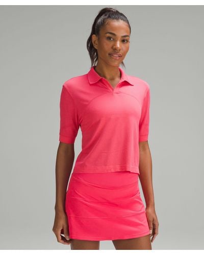 lululemon Swiftly Tech Relaxed-fit Polo Shirt - Red