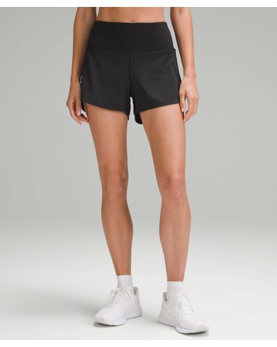 lululemon athletica Speed Up High-rise Lined Shorts 4 in White
