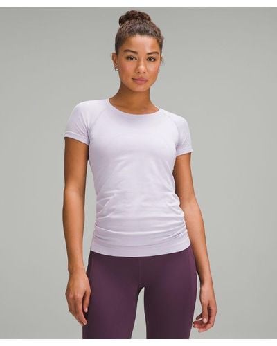 lululemon – Swiftly Tech Short-Sleeve Shirt 2.0 – /Pastel – - Purple