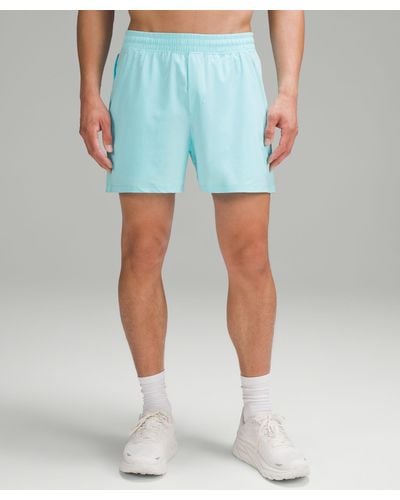 lululemon Pace Breaker Linerless Shorts - 5" - Color Blue - Size L