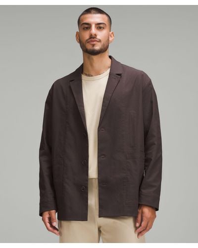 lululemon Relaxed-fit Twill Blazer - Brown