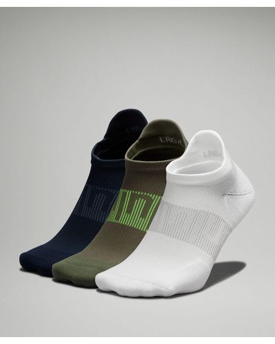 lululemon Power Stride Tab Socks 3 Pack - White