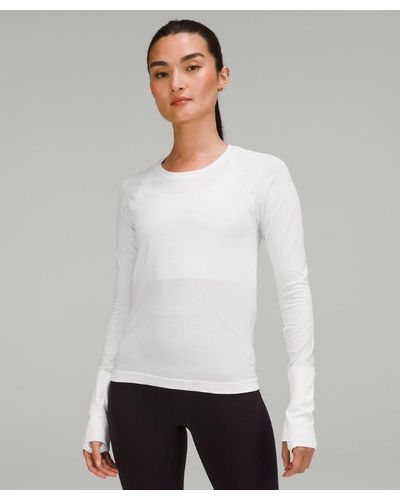 lululemon – Swiftly Tech Long-Sleeve Shirt 2.0 Race Length – – - White