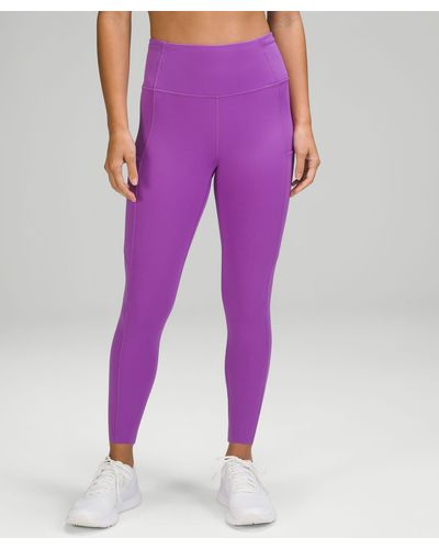 lululemon athletica, Pants & Jumpsuits, Light Purple Lululemon Wunder  Unders Size 6