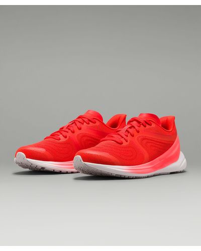 lululemon Blissfeel 2 Running Shoes - Color Orange/red/white - Size 10