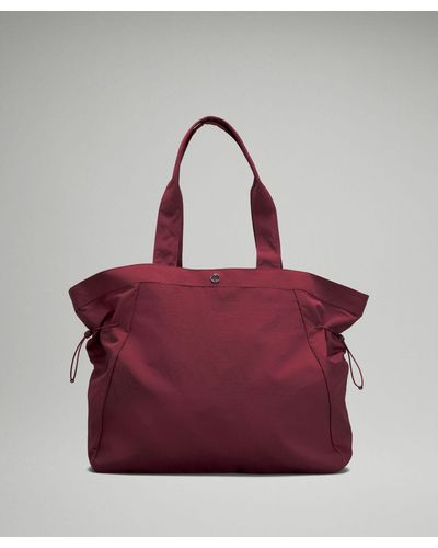 lululemon Side-cinch Shopper Bag 18l - Red