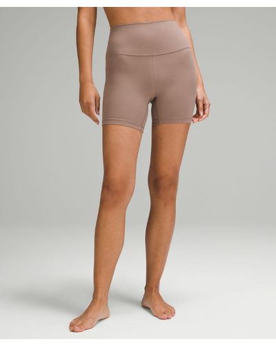 lululemon Aligntm High-rise Shorts 6" - Natural