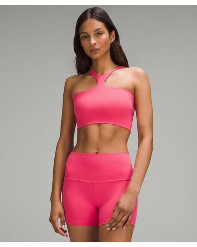 lululemon – Bend This V And Racer Sports Bra A-C Cups – – - Red