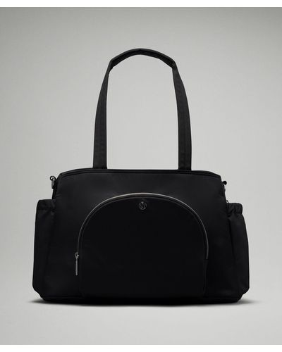 lululemon New Parent Tote Bag 20l - Colour Black/silver