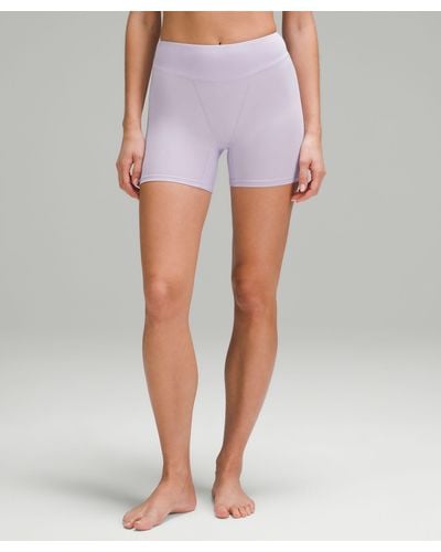 lululemon Underease Super-high-rise Shortie Underwear - 5" - Color Purple/pastel - Size 2xl - Blue