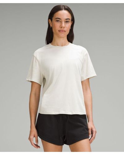 lululemon – Relaxed-Fit Cotton Jersey T-Shirt – – - White