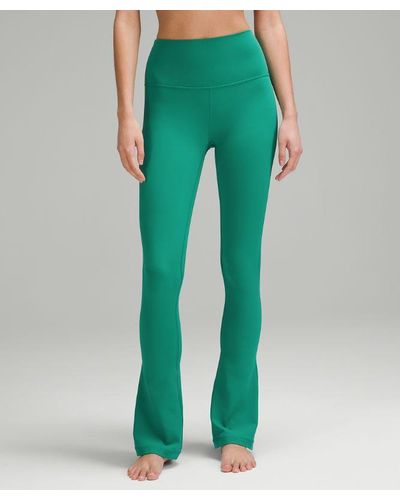 lululemon – Align High-Rise Mini-Flared Trousers Extra Short – – - Green