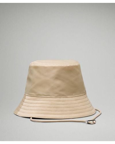lululemon – Nylon Bucket Hat – Colour Khaki – - Natural