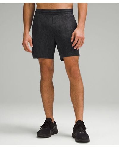 lululemon Pace Breaker Lined Shorts - 7" - Colour Black/grey - Size L - Multicolour