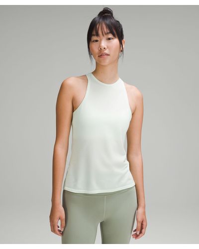 lululemon Modal-blend High-neck Yoga Tank Top - Green