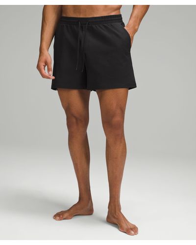lululemon Pool Shorts 5" Linerless - Black