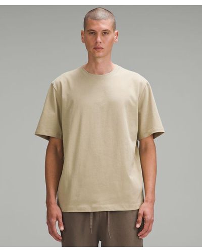 lululemon – Heavyweight Jersey T-Shirt – Colour Khaki – - Natural