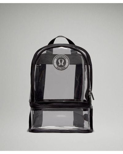 lululemon – Clear Backpack Mini 10L Logo – - Grey