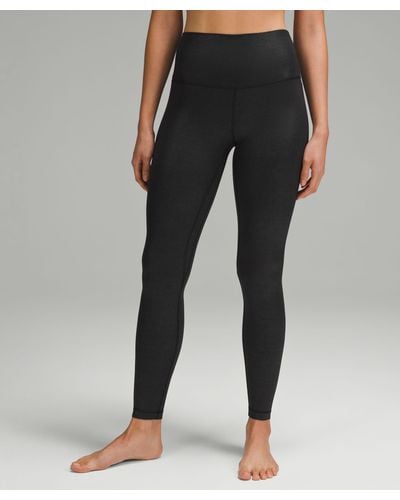 lululemon athletica Aligntm High-rise Ribbed Leggings 28" Shine - Black