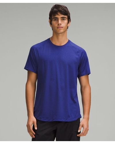 lululemon – License To Train Short-Sleeve Shirt – – - Blue