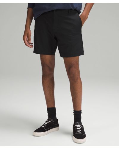 lululemon Commission Classic-fit Shorts 7" Wovenair - Black