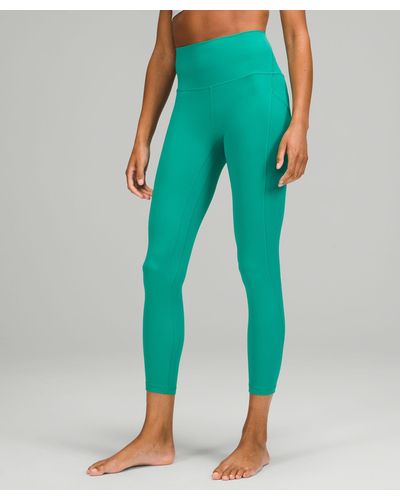 lululemon athletica Align High-rise Pants With Pockets - 25 - Color Green  - Size 0