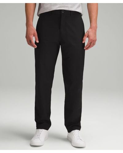 lululemon Relaxed-tapered Twill Pants - Black