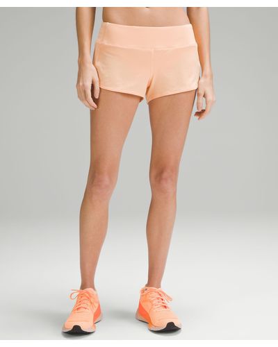 lululemon Speed Up Low-rise Lined Short 2.5" - Natural