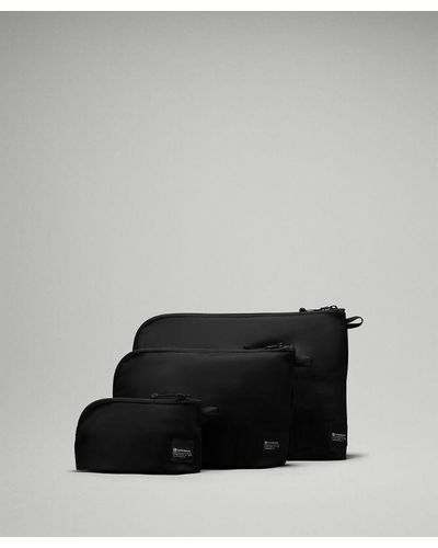 lululemon – Lightweight Pouch Bag 3 Pack – - Black