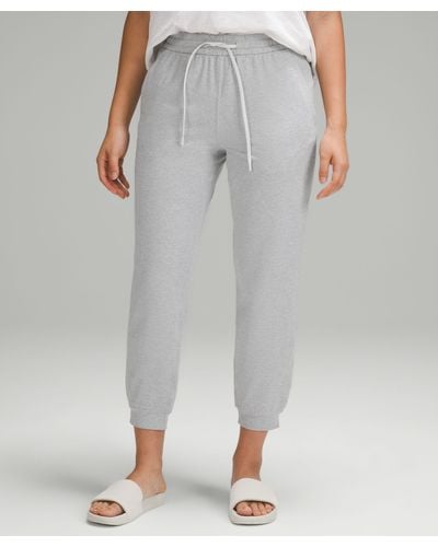 lululemon Soft Jersey Classic-fit Mid-rise Sweatpants - Gray