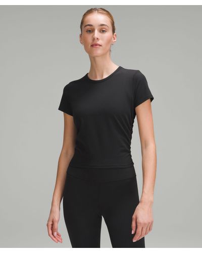 lululemon All It Takes Ribbed Nulu T-shirt - Color Black - Size 0