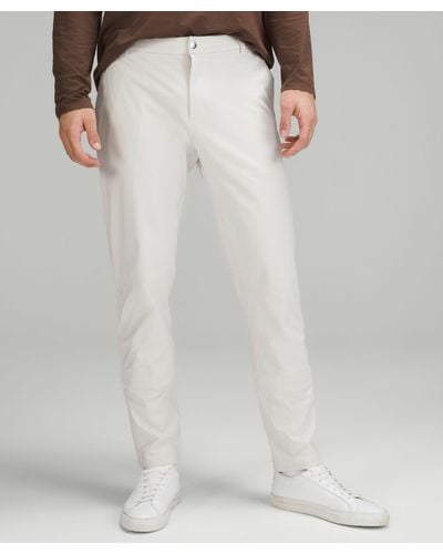 lululemon Commission Classic-fit Pants Warpstreme - 32" - Color White - Size 30