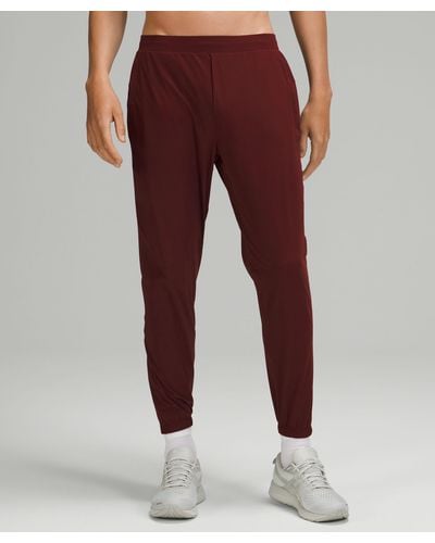 lululemon Surge Sweatpants - Color Red/burgundy - Size L