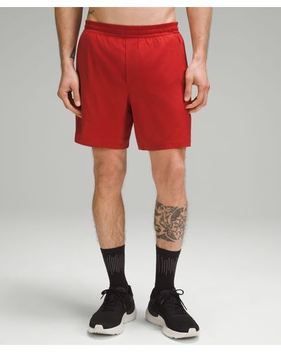 lululemon Pace Breaker Lined Shorts - 7" - Color Red - Size M