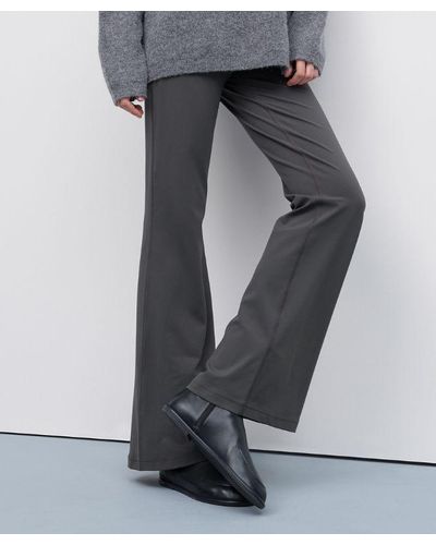 lululemon Groove Super-high-rise Flared Trousers Nulu Regular - Grey