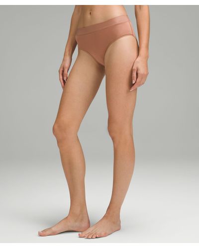 lululemon Underease High-rise Bikini Underwear - Natural