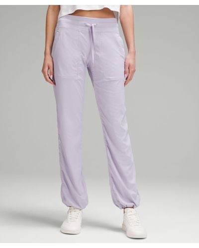 lululemon Dance Studio Mid-rise Pants Regular - Color Purple/pastel - Size 0