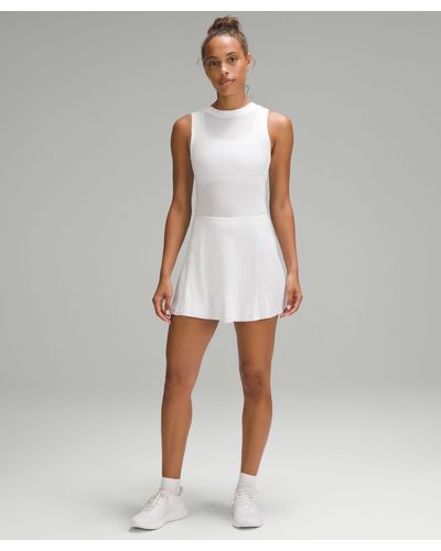 lululemon Swiftly Tech Cross-back Short-lined Tennis Dress - White