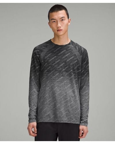 lululemon – Metal Vent Tech Long-Sleeve Shirt – // – - Grey