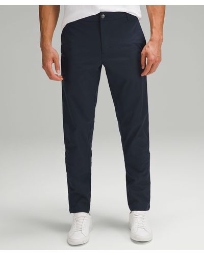 lululemon Commission Slim-fit Pants 32" Warpstreme - Blue