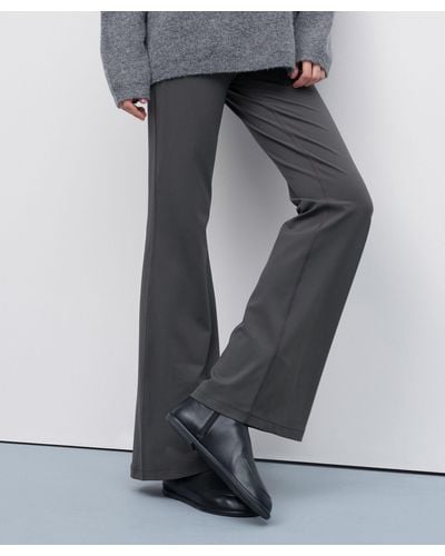 lululemon Groove Super-high-rise Flared Pants Nulu Regular - Gray
