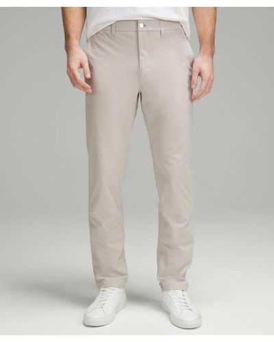 lululemon Abc Classic-fit Trousers 32"l Warpstreme - Grey